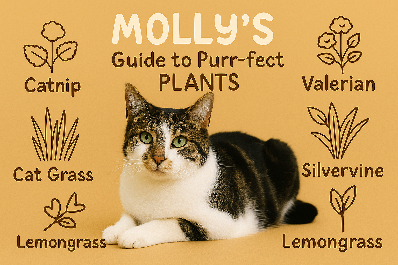 Molly’s Guide to Purr-fect Plants!