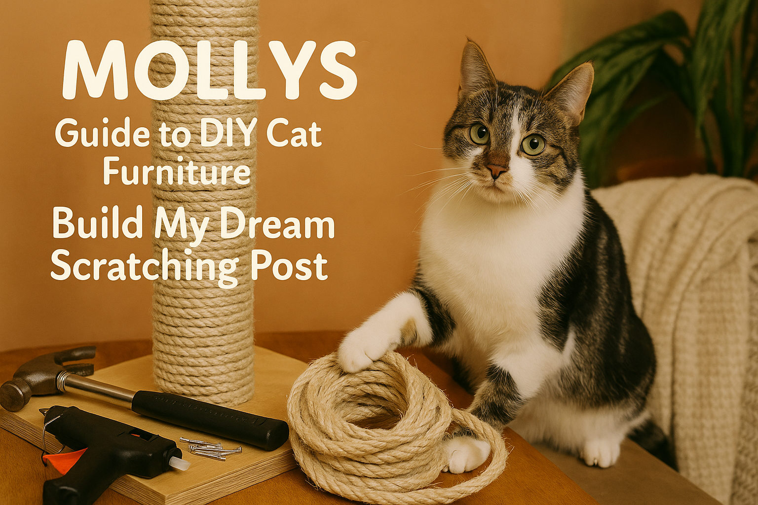 DIY Cat Furniture: Build Molly’s Dream Scratching Post